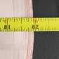 Rose Pink Rectangle Tablecloth with Square Striped Windowpane Design 60" x 82"