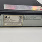 LG DP132 DVD Player w USB Direct Recording Black + Remote & AV Cables Untested