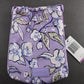 Vera Bradley Water Bottle Holder Crossbody Bag Wild Roses Lavender Zip Pocket