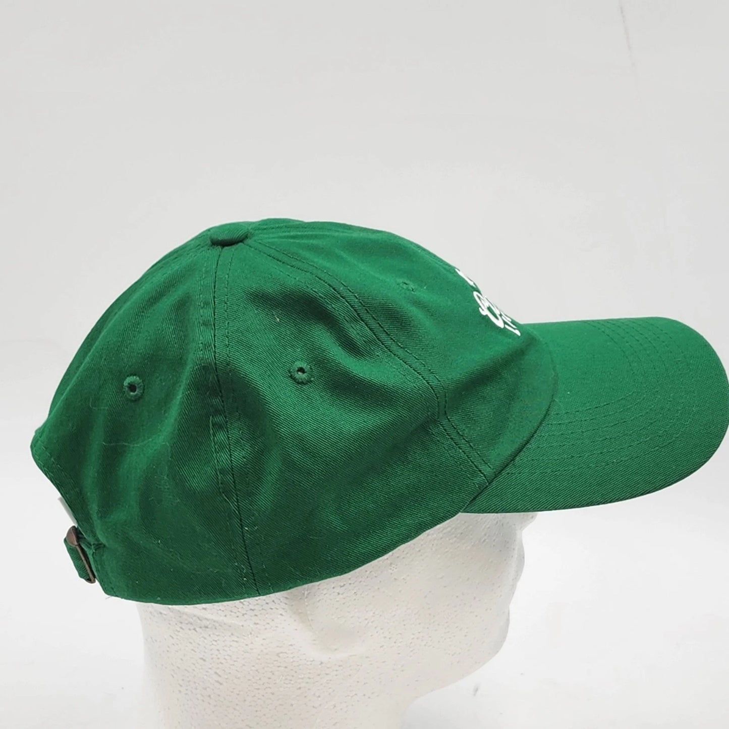Coors Light St Patricks Day Hat Green 100% Cotton Adjustable Baseball Cap Vtg