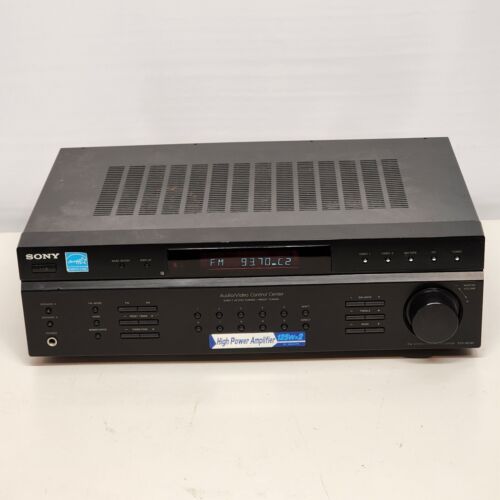 Sony STR-DE197 FM AM Radio Stereo Receiver Amplifier RCA Jacks Tested Works