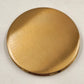 Souvenir Powder Compact Nassau Sailboat Gold Case Mirror Puff Sifter Vtg Unused