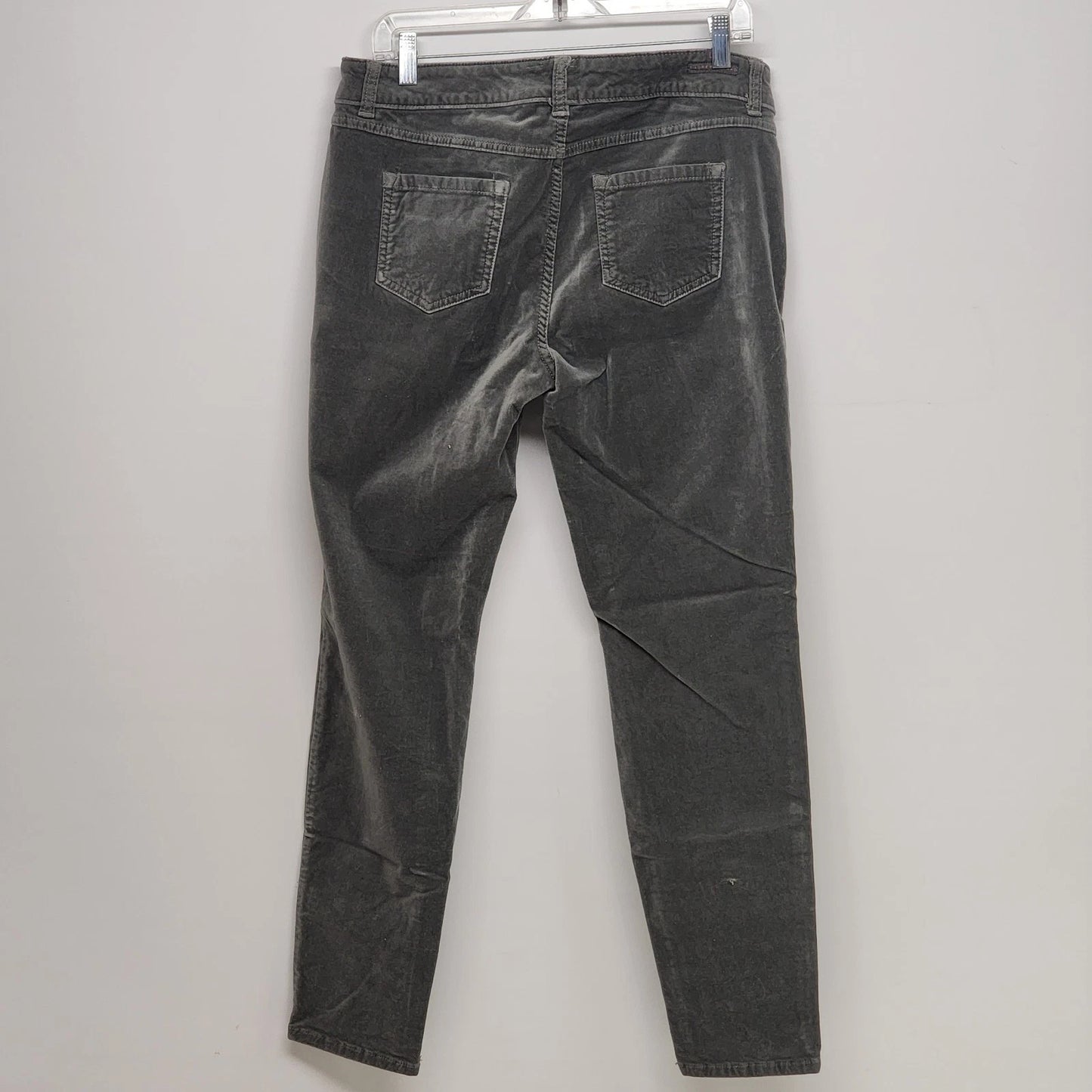 Lauren Conrad Grey Pants Suede-Like Women's XS Soft Stretch Cotton Spandex 28"
