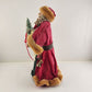 Santa Claus Paper Mache JC Penney Home Collection Nutcracker 13" Tall w Presents