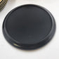 Otagiri Japan 6 Round Cherry Blossom Gold Black Lacquered Coasters 4”
