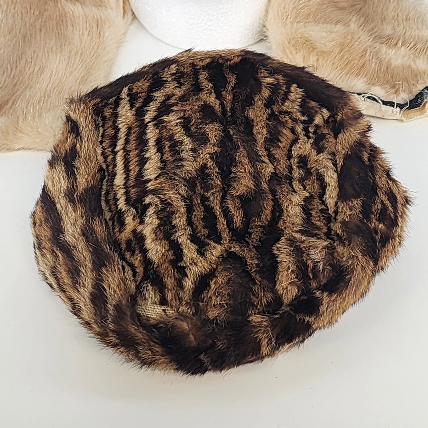 Vintage Real Fur Collar Trim Lot 3 Pc Mink Fox Craft Pieces