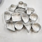 Omnibus Collection 12 Geometric Cookie Sandwich Cutters Metal Tin Taiwan Vintage