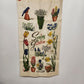 Wert by Hand Linen Tea Hand Towel Spring Garden Poem Wordsworth 30 x 17" England