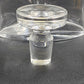 Waterford Clear Glass Oval Liquor Decanter with Stopper Spirit Barware 6"x3"x9"h
