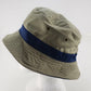 Reversible Bucket Fishing Hat Khaki Navy Cooling Action One Size Cotton 2" Brim