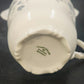 Johann Haviland 4 Cups & Saucers Set Bavaria Germany Blue Garland Floral Vintage