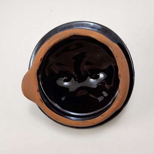 Royal Dripless Teapot Canadian Art Pottery Hamilton Brown 5.5in