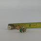 Avon Christmas Holly Berry Clip On Earrings Gold Tone Red Green Jewelry Vintage