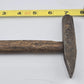Cobbler Glazing Edge Iron Leatherworking Shoemaker Hammer Wood Handle 7.5"