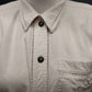 Liz Claiborne Chic Beige Cotton Shirt Dress Button Front with Belt Pockets Sz 4