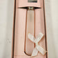 Jamie Lynn Wedding Cake Knife Server 12" 4 Pink Handle Stainless Sheffield Bride