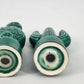 Southwest Cactus Ceramic Salt & Pepper Shakers Desert Bloom Saguaro Flower 4"