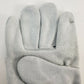 3pr Ironcat IC8 Cowhide Leather Gloves Large Rubberized Gauntlet Cuff Work