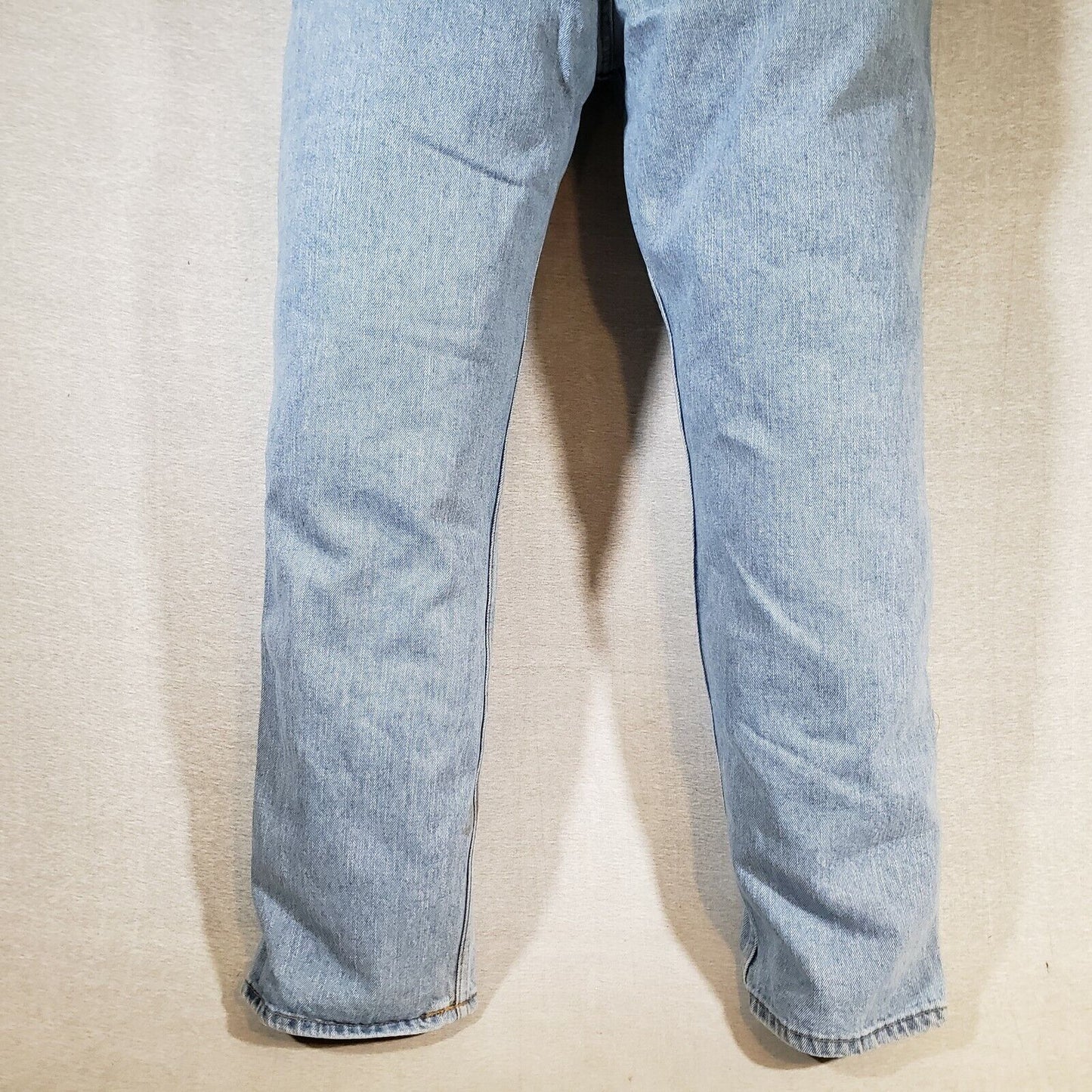 Levi's 550 Relaxed Tapered Light Wash Jeans Mens 40x32 Denim
