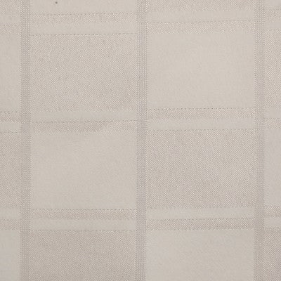 Rose Pink Tablecloth w Square Striped Windowpane Design Overlock Hem 51" Square