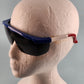 Gateway Strobe Safety Glasses Lightweight Telescoping Temples Side Shields Z87.1 (Freedom Frame, Gray Lens)