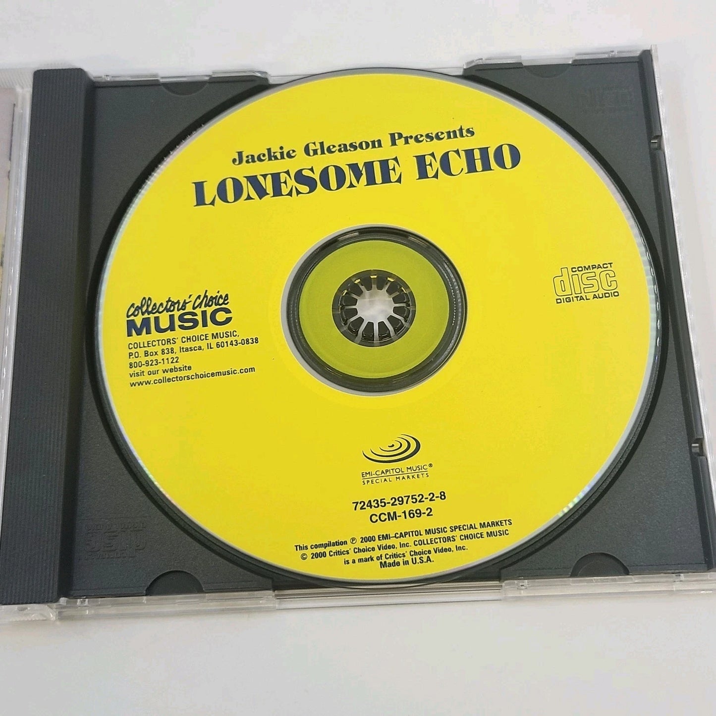 Jackie Gleason Lonesome Echo CD CCM-169-2 Salvador Dali Cover Mood Music 2000