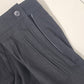 SK & Company Solid Black Silk Pleated Front Dress Pants Size 12 Side Zip China