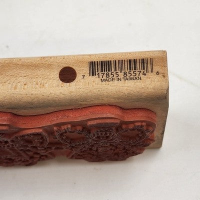 4 Wood Rubber Stamps Sleeping Kitty Country Angel Trio Flower Girl Bluebonnet