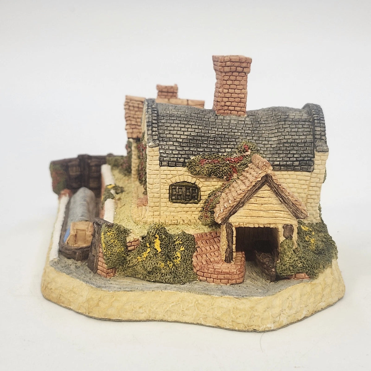 David Winter Lock Keeper's Cottage 5" Midlands Collection 1987 England Vintage
