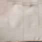 Rose Pink Rectangle Tablecloth with Square Striped Windowpane Design 60" x 82"