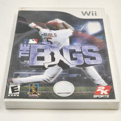 Wii MLB The Bigs 2k Sports Albert Pujols Epic Arcade Baseball Nintendo 2007 NOS