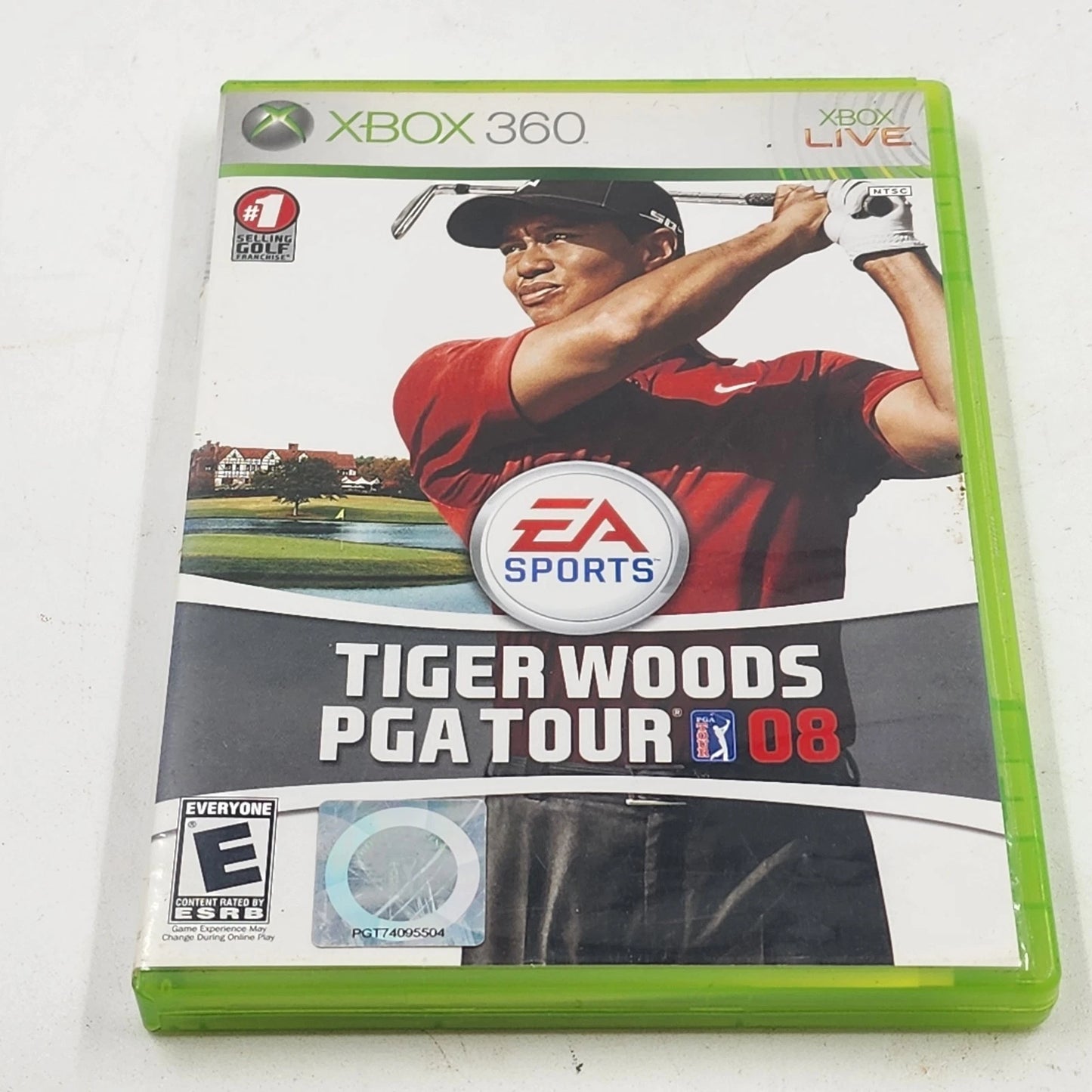 Tiger Woods PGA Tour 2008 Microsoft Xbox 360 Golf Video Game Console EA Sports