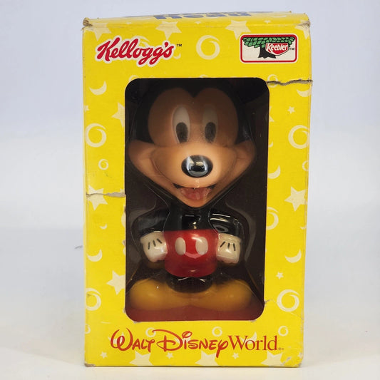 Mickey Mouse Bobblehead Walt Disney World Kellogg's Keebler Sealed NIB 2002