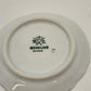 2 Rosenthal RC Monbijou Butter Pat Dishes Pink Roses Gold Scallop Bavaria