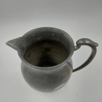 Wilton Armetale Plough Tavern Water Pitcher 3444 Aluminum Alloy 7.5"x5" Vintage