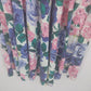 Carol Anderson California Floral Tea Dress Belted Rose Print Women's 8 USA