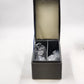 Lenox Silver Heart Goblet Pair Kirk Stieff Wedding Promises Bride Groom w Box