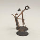 Golfer Breaking Club Rock Creek Metal Craft Art Sculpture 4.5" Vintage