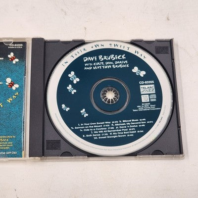 In Their Own Sweet Way by Dave Brubeck Audio CD 5" Telarc Jazz CD-83355 1997