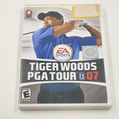 Wii EA Sports Tiger Woods PGA Tour 07 Golf Video Game Disc Nintendo Complete