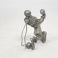 Rawcliffe Pewter Juggling Clown Figurine P Davis Wire Balls Silver Gray 1979 Vtg