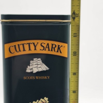 Cutty Sark Empty Whisky Tin 750ml Christopher Columbus 500th Anniversary Scots