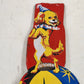 Tin Litho Dog Circus Whistle Toy Made in Japan Working Metal Toy 1960's Vintage