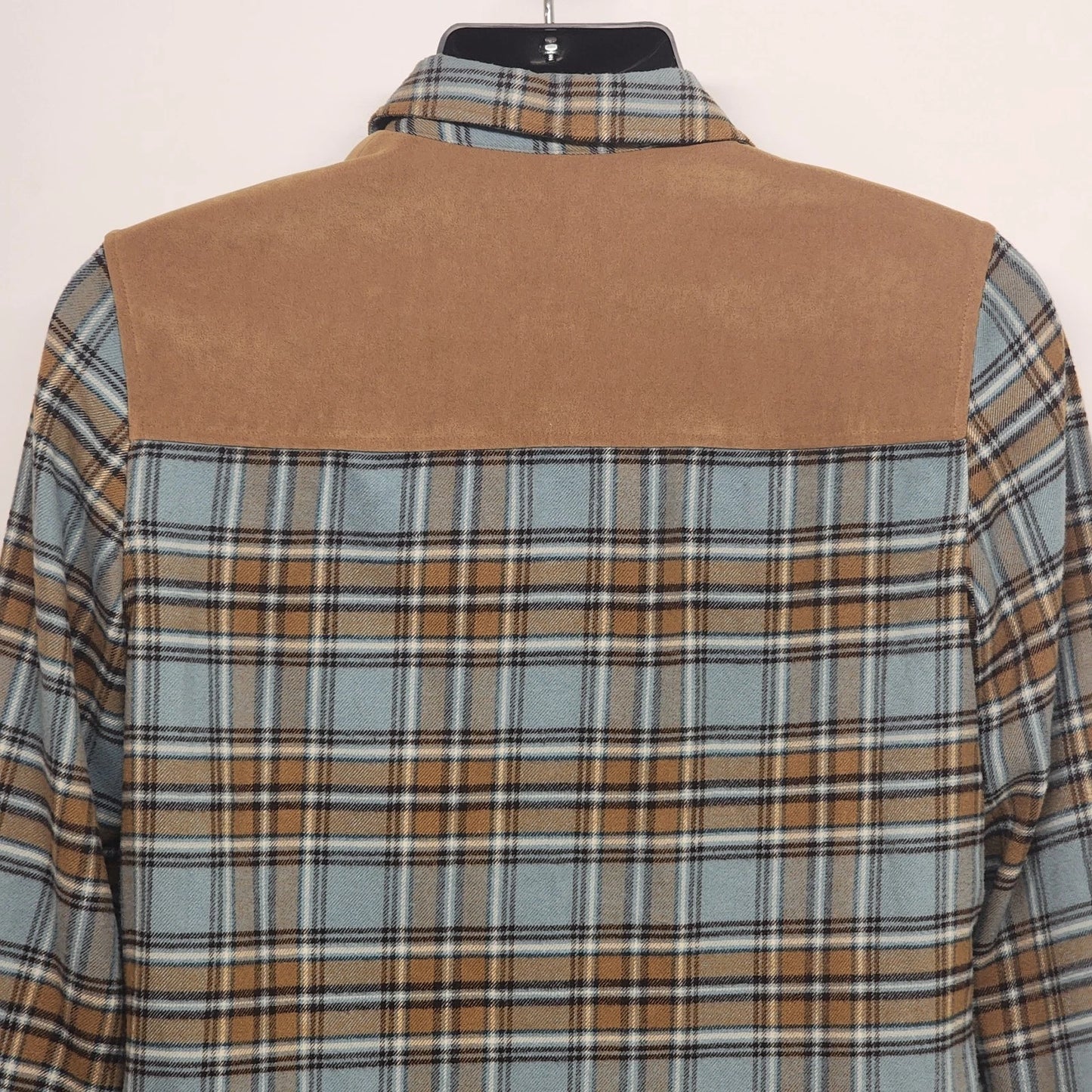 Norton McNaughton Petite Plaid Shacket Western Shirt Jacket SP