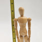 Natural Wooden Articulated Artist Model Gestalta Poseable Jointed Figure 8.25"