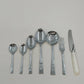 Bilchrome Sheffield 45 Pc Stainless Silver Flatware Set Service 6" Case England