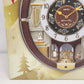 Seiko Swarovski Wall Clock NIB Golden Trumpet 18 Melodies Special Collector’s Ed