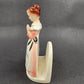 Mother in the Kitchen Prayer Lady Napkin Holder By Enesco 50s-60s Japan