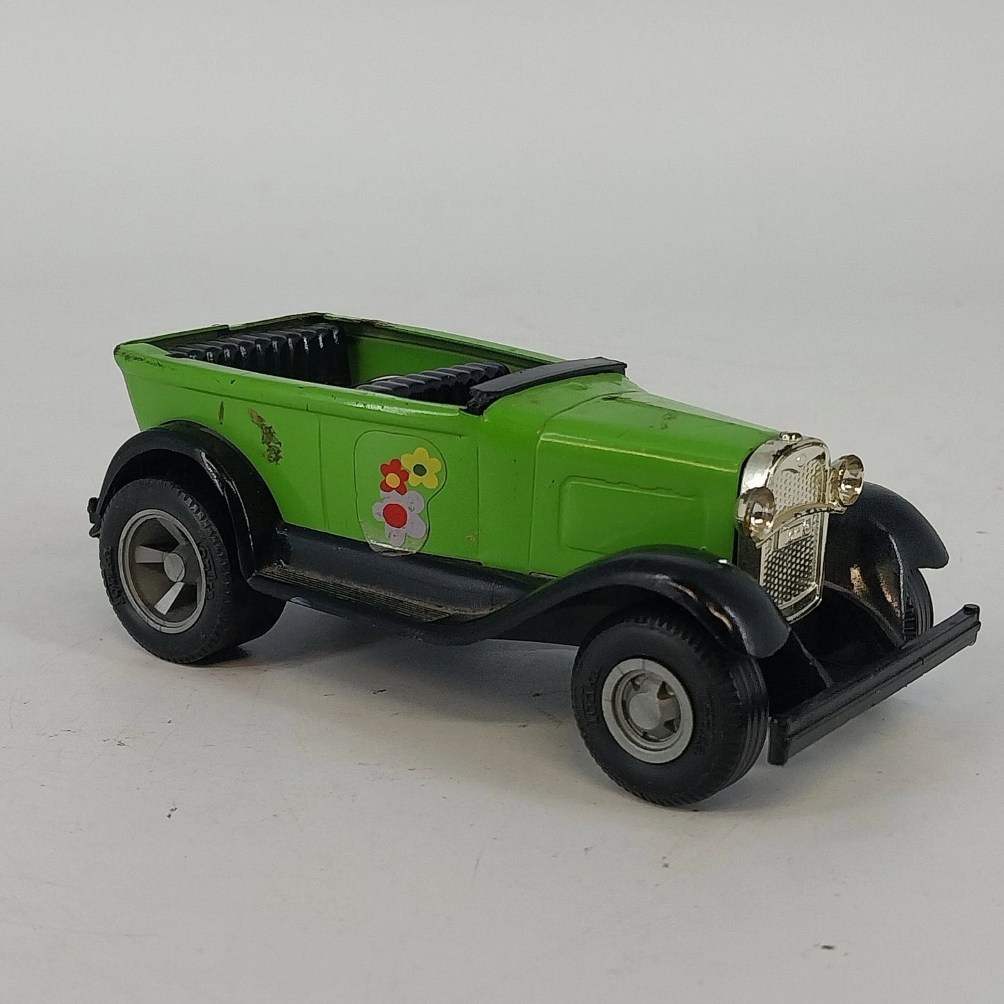 Tonka Tiny Stinger #456 Lime Green Model A Ford Roadster Diecast Car Vtg