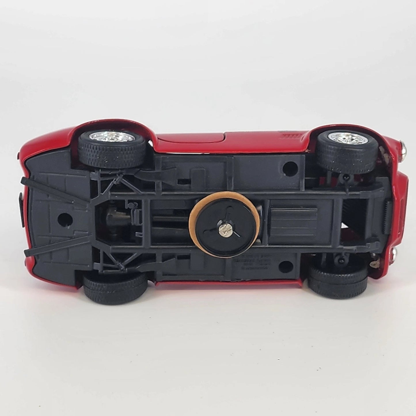 Revell Cobra 427 Diecast Car Vehicle 1:28 Red Opening Hood Doors Steer 6.25" Vtg